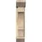 Ekena Millwork Balboa Slat Rough Sawn Bracket w/ Offset Brace, Douglas Fir, 6"W x 16"D x 28"H BKT0604X16X28BOA06RDF - alternate 4